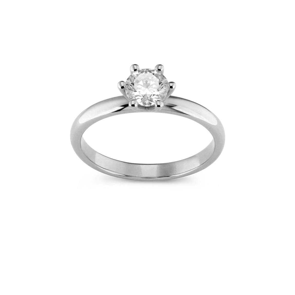 Zásnubní prsten Daniela s diamantem 0.50ct GIA