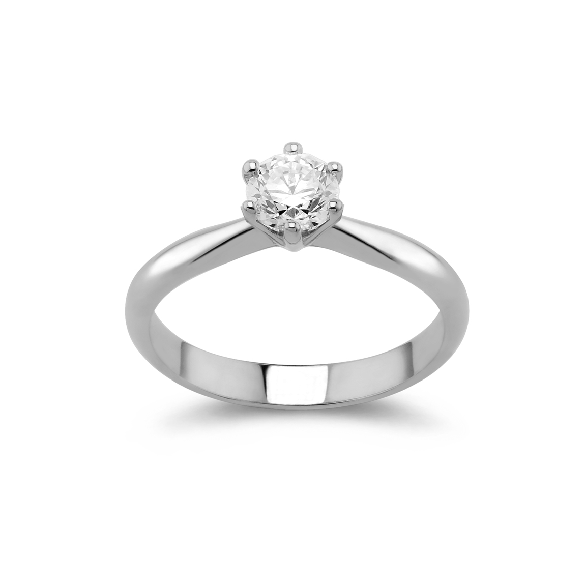 Elegant diamond engagement ring