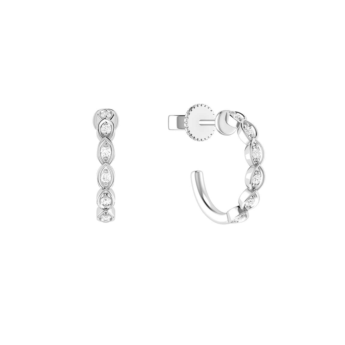 Kruhy s diamanty Tennis