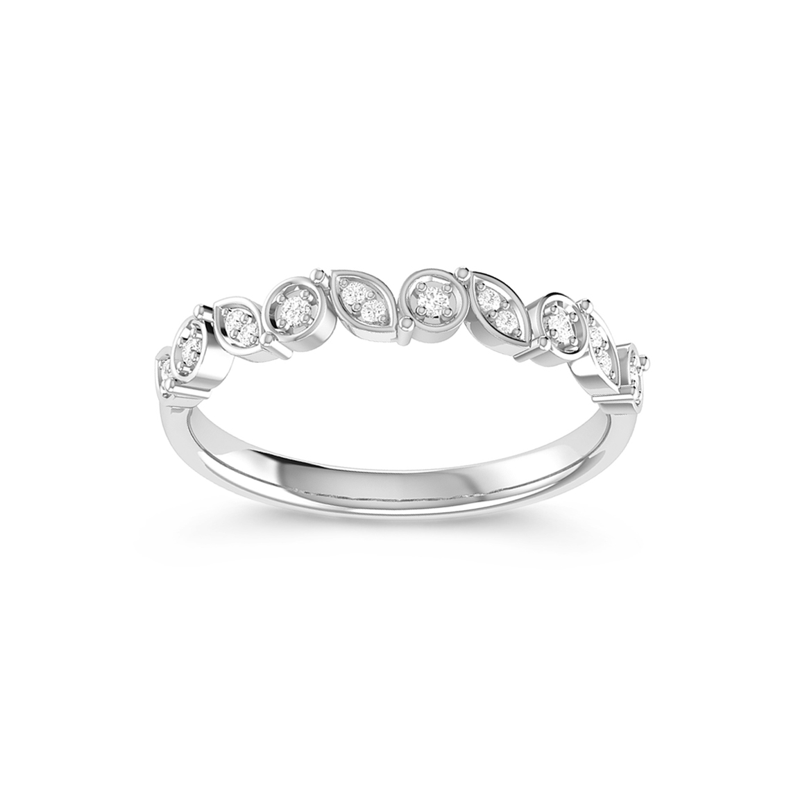 White gold ring Tennis